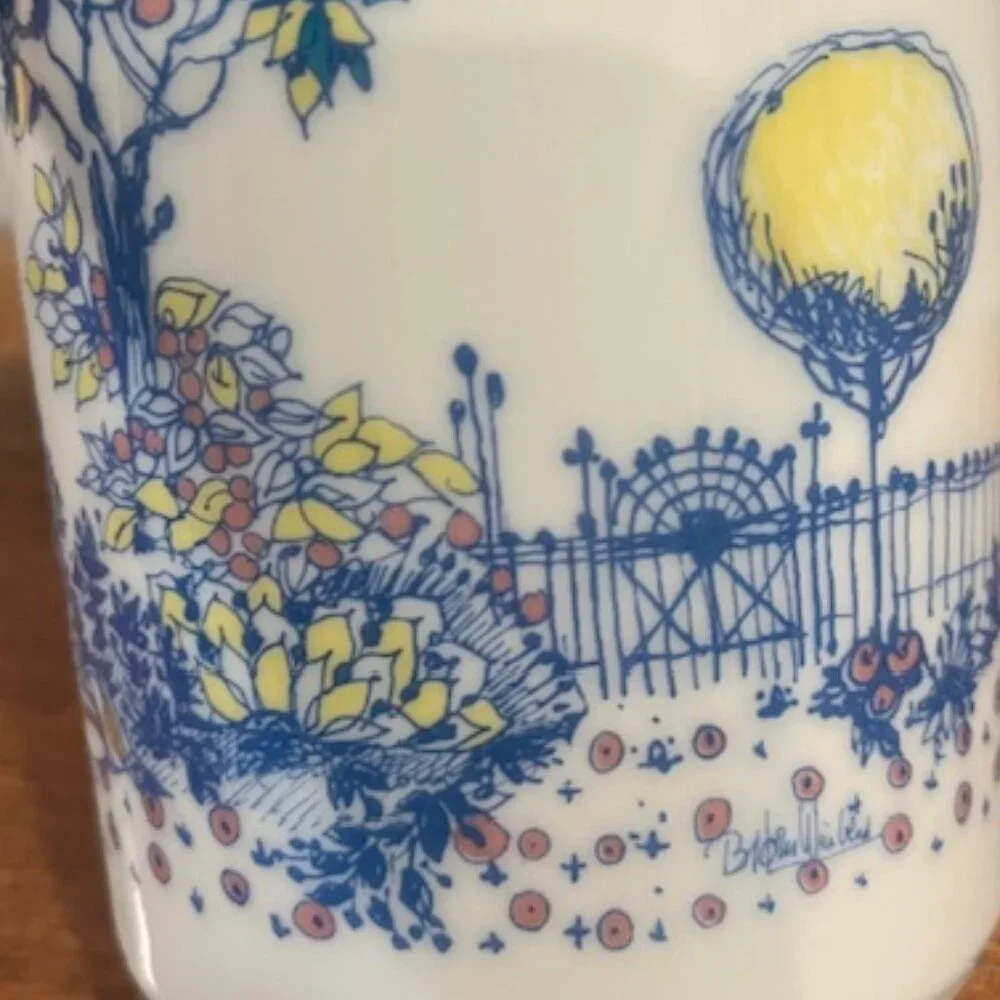 Rosenthal Studio Linie by Bjorn Wiinblad Serenade Vase Signed